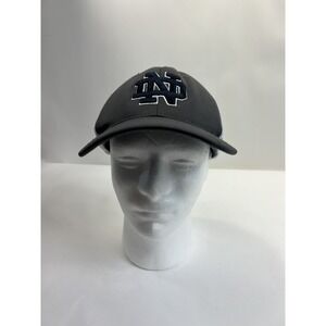 Notre Dame Hat Blue White One-Fit Baseball Cap OSFM Top of World Adjustable